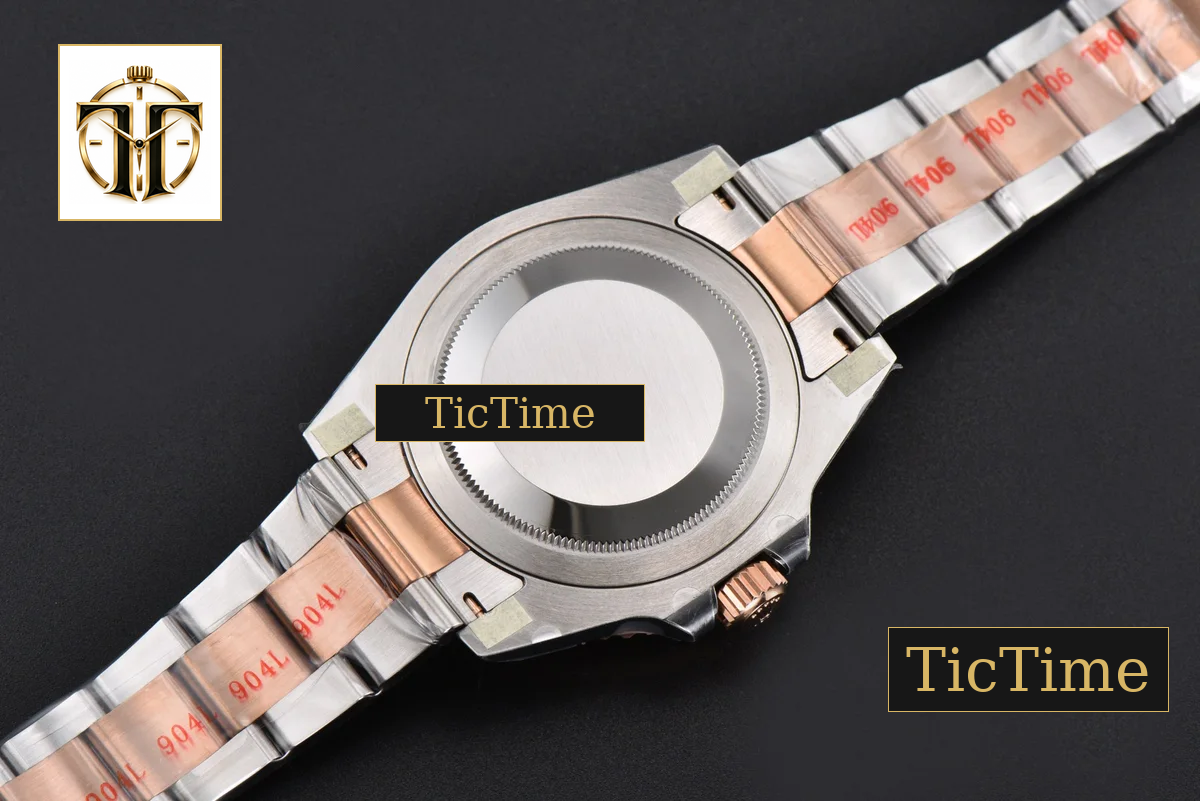 GMT Master CHNR Rootbeer 126711 Gold Factory YG/SS Oyster Bracelet V4 Weighted — foto 30