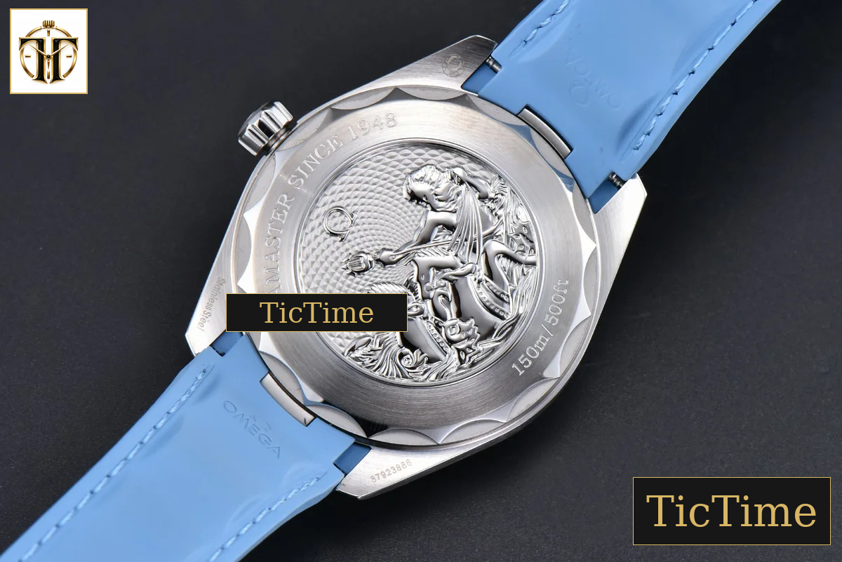 Aqua Terra 150m Summer 41mm VSF Blue Dial Rubber Strap A8900 — foto 15