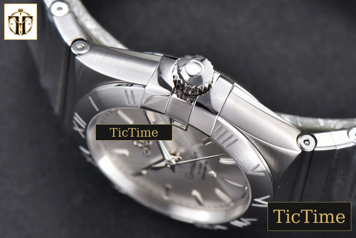 Constellation 38mm VSF SS Silver Dial Stick Markers SS Bracelet A8500 — foto 13