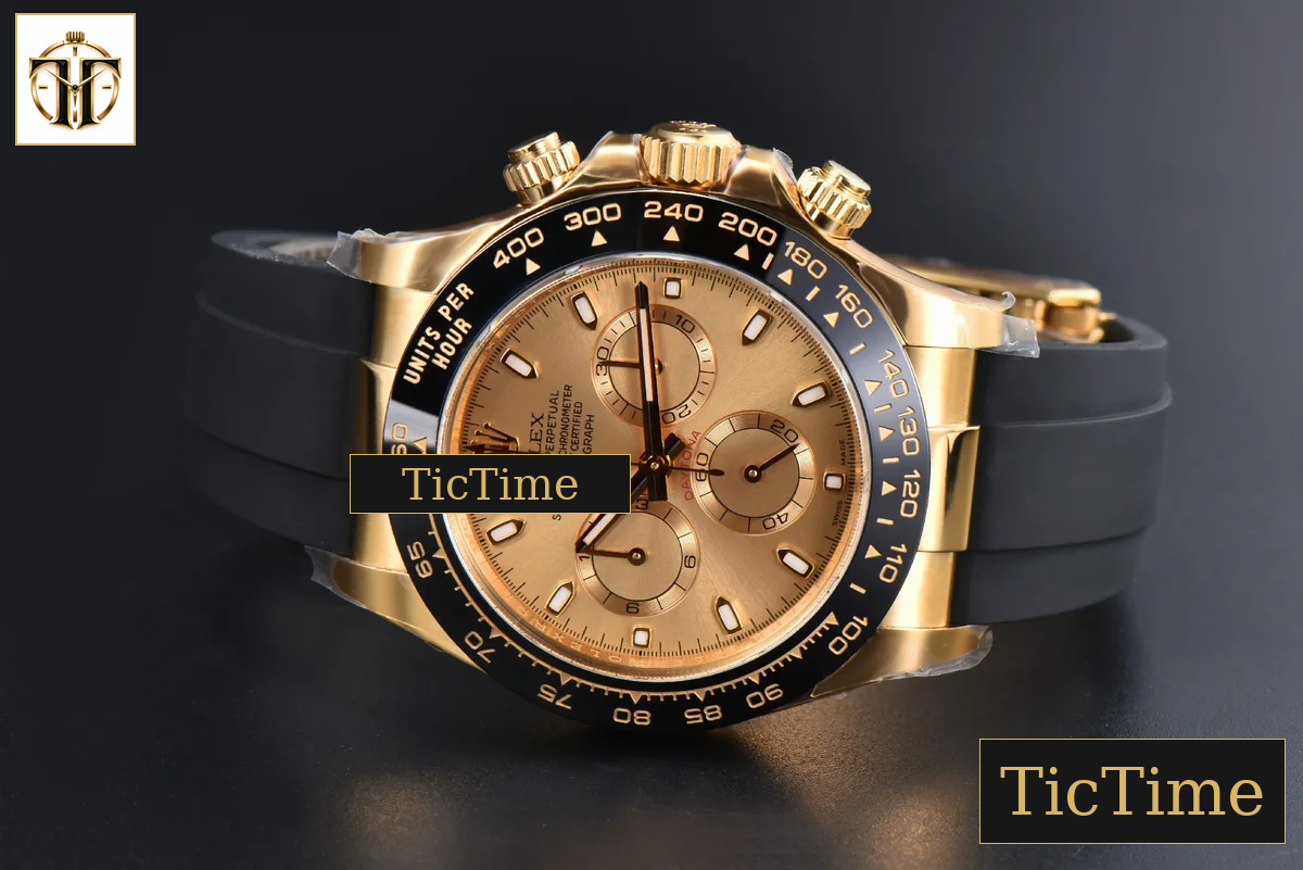 Daytona 116518 Clean Factory YG YG Dial Lume Marker Oysterflex Strap 4130 — foto 15