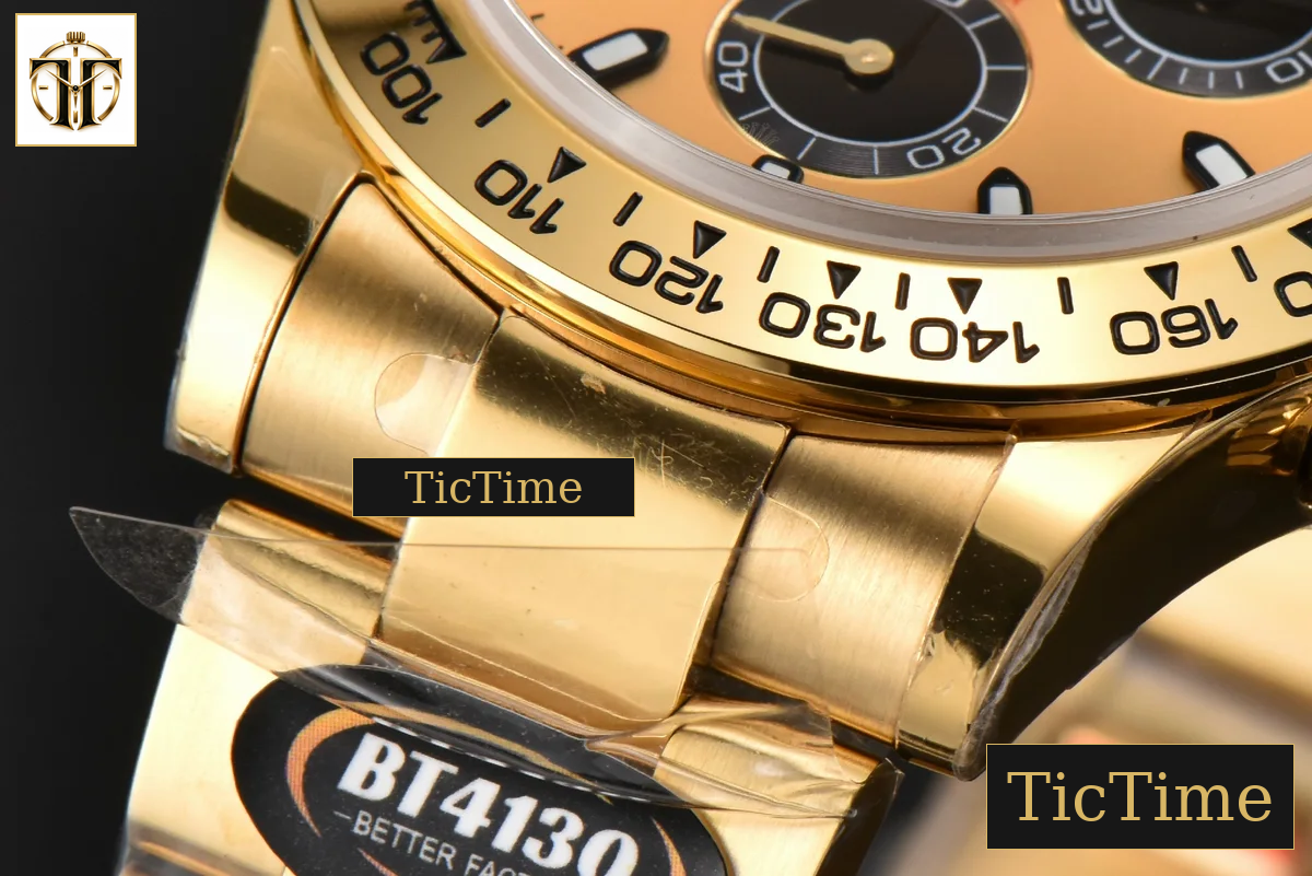 Daytona 116508 40mm BTF YG YG Dial Black Subdial YG Bracelet SA4130 — foto 10