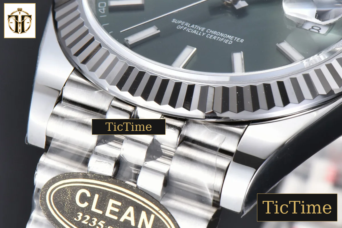 DateJust 904L Mint 126334 41mm Clean Factory Green Dial Jubilee Bracelet VR3235 — foto 10