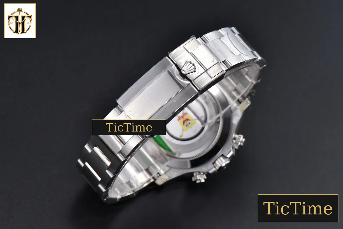 Daytona 116506 40mm Clean Factory Ice Blue Dial Arabic Markers SS Bracelet SA4130 — foto 45