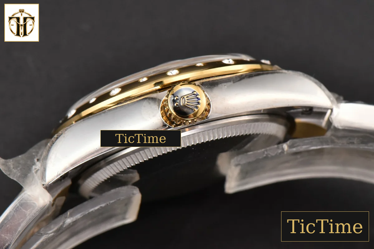 DateJust Ladies 904L 31mm WF YG/SS Diamond Smooth White Dial Roma Marker Oyster Bracelet A2671 — foto 17
