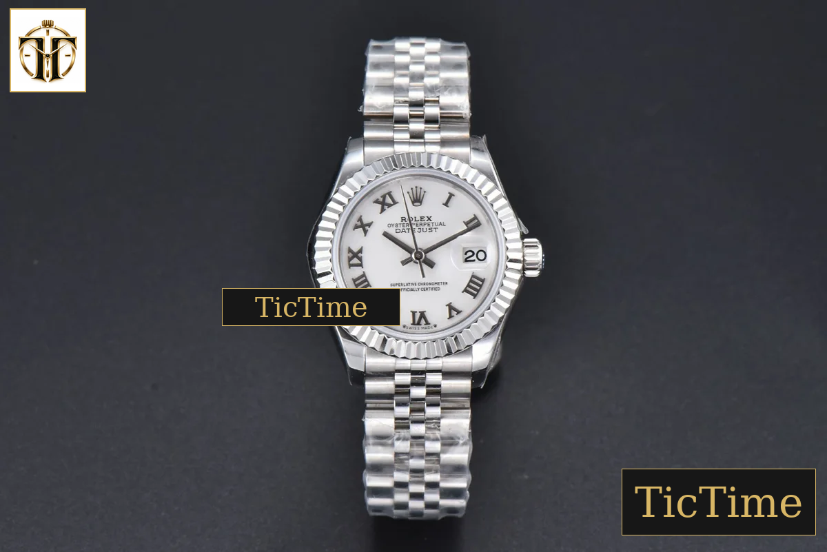 DateJust 31mm WF White Dial Lume Marker Jubilee Bracelet A2671 — foto 2