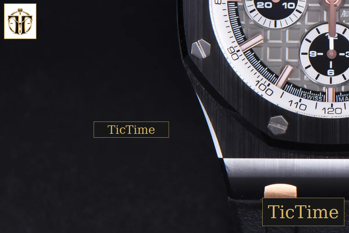 Royal Oak Offshore 44mm JF Black Ceramic Germany Edition Gray Dial Rubber Strap A3126 — foto 30
