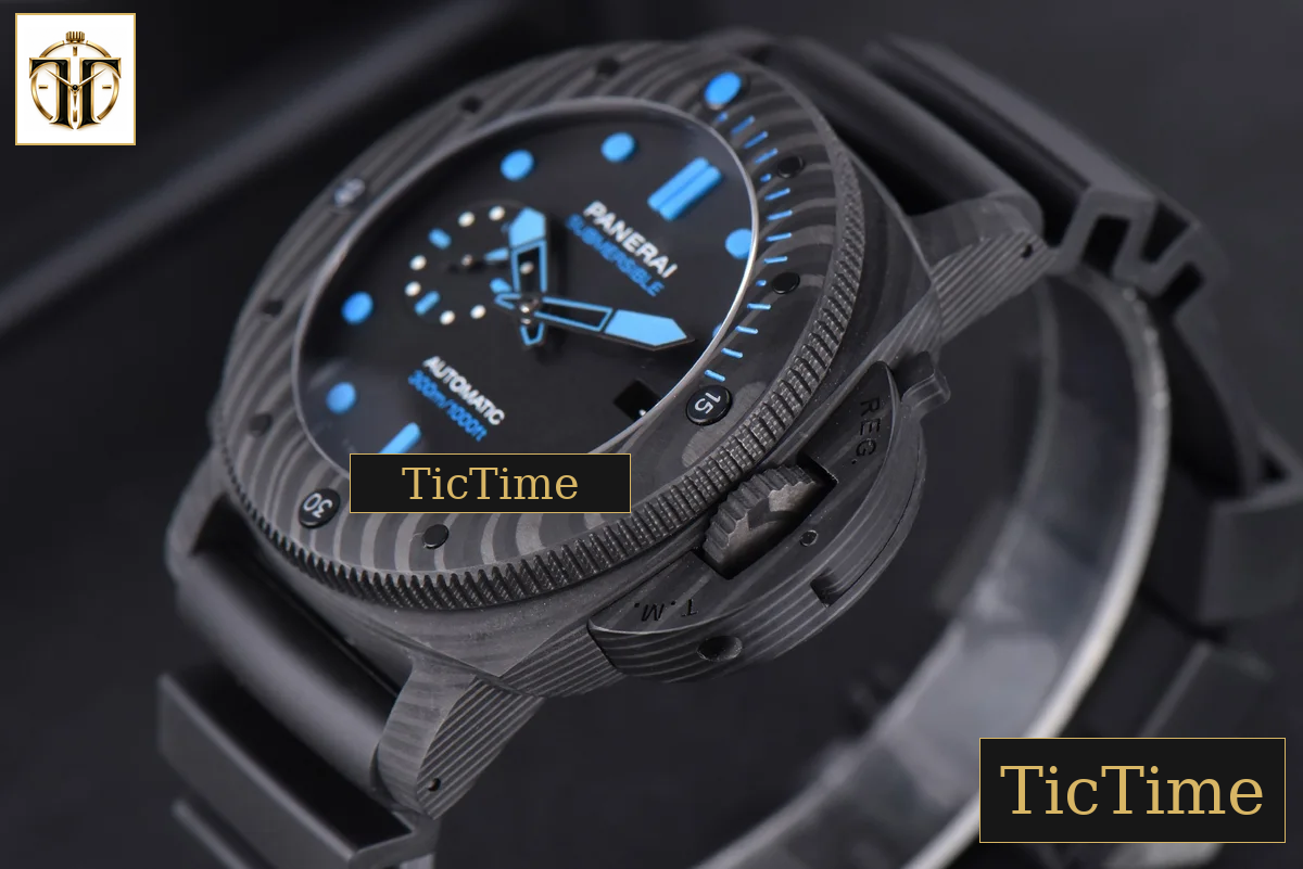 Carbotech PAM1616 47mm VSF Blue Logo Black Rubber Strap V3 P.9000 — foto 10