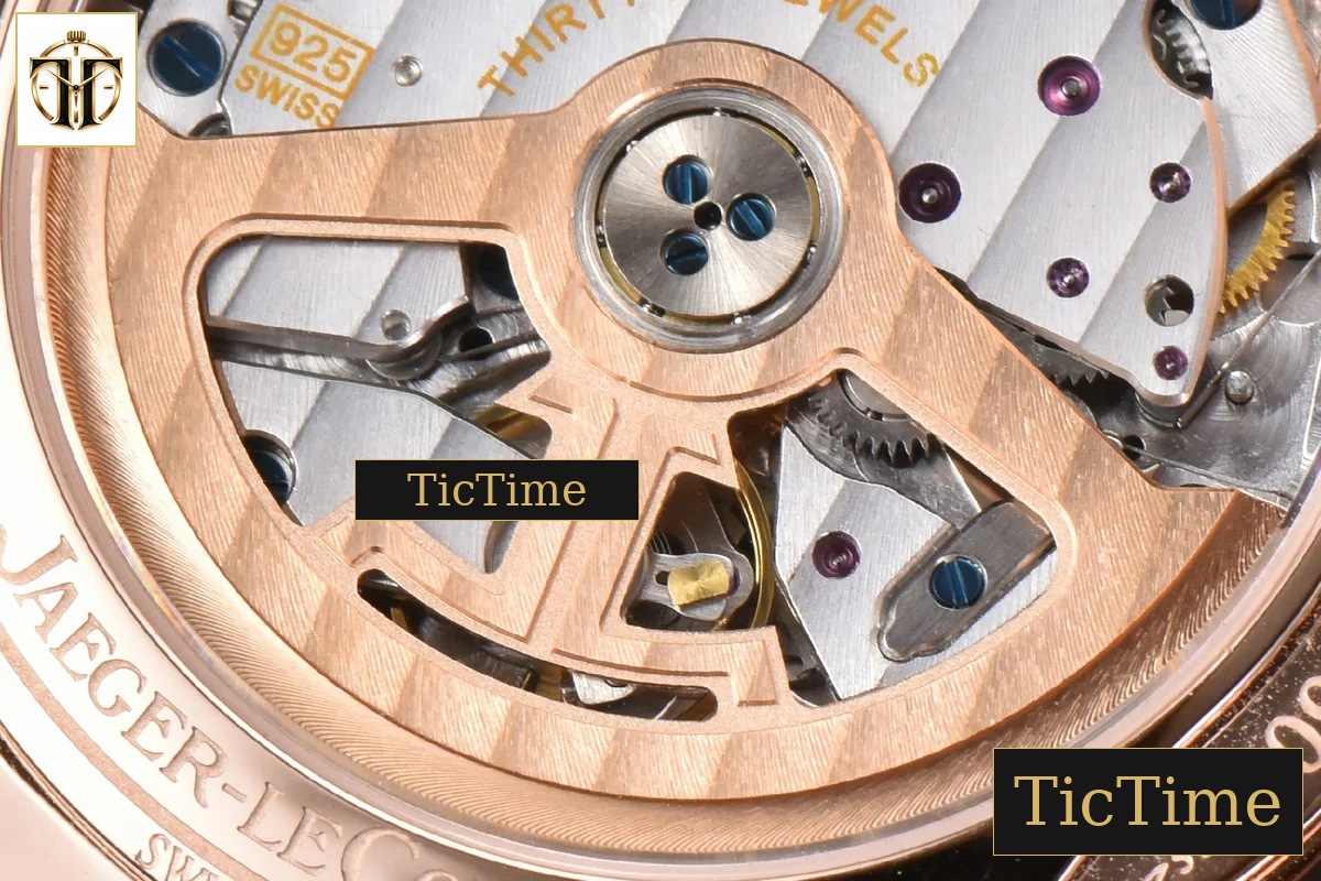 Master Ultra Thin Moonphase 1362501 39mm APSF RG Diamond White Dial Brown Leather Strap SA925 — foto 21