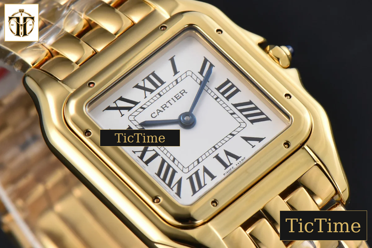 Panthère Secrete Ladies 27mm BVF YG White Dial YG Bracelet Ronda Quartz — foto 11