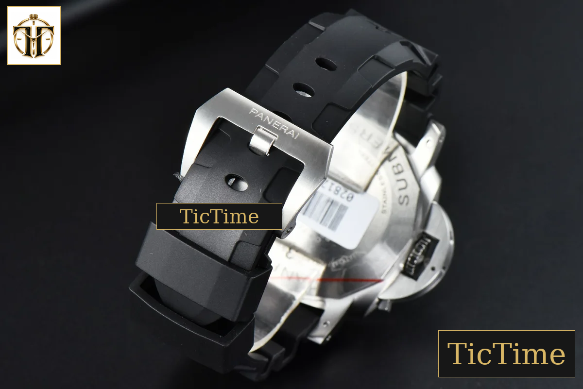 Submersible PAM1209 42mm VSF Black Dial Blue Bezel Black Rubber Strap P9000 — foto 14