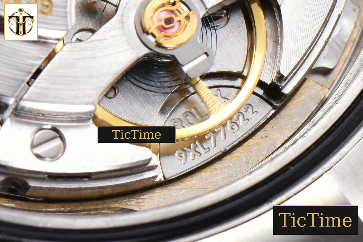 Oyster Perpetual 904L 124300 41mm Clean Factory Yellow Dial SS Bracelet VR3230 — foto 24