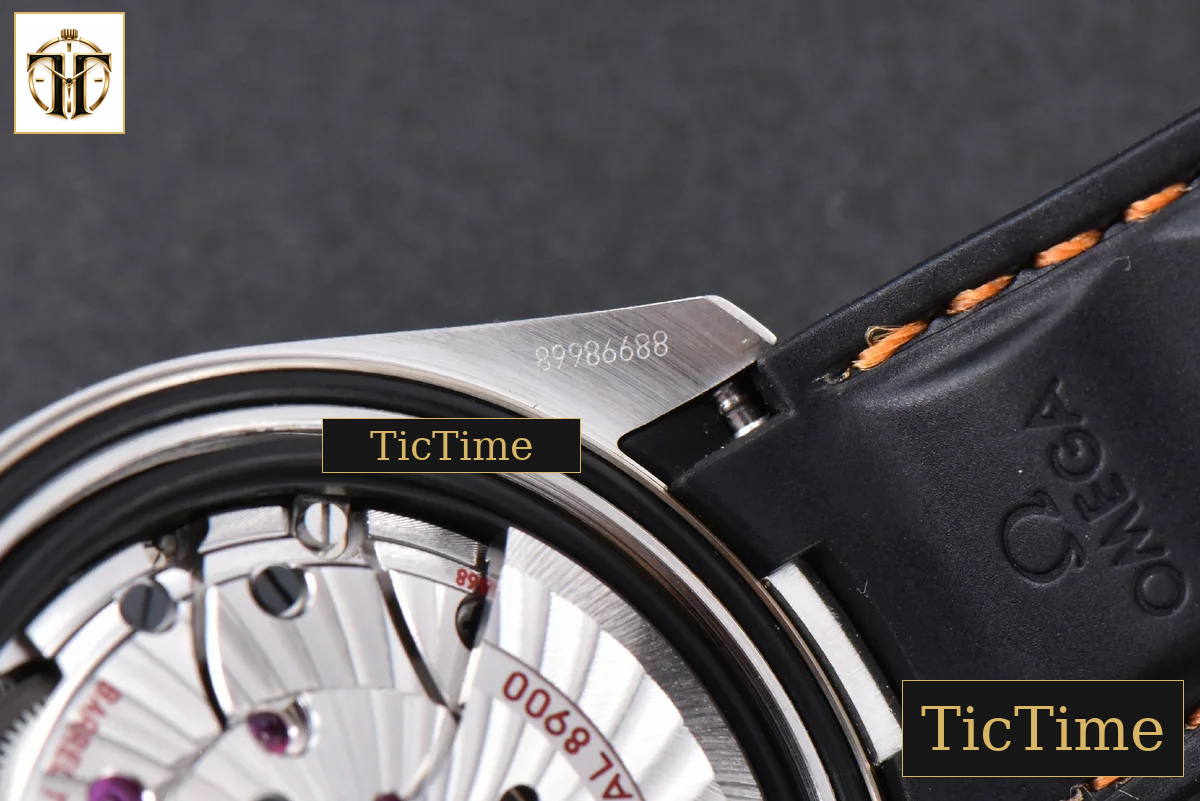Aqua Terra 150M SeaMaster 41mm VSF White Dial Orange Hands Black Rubber Strap A8900 — foto 20