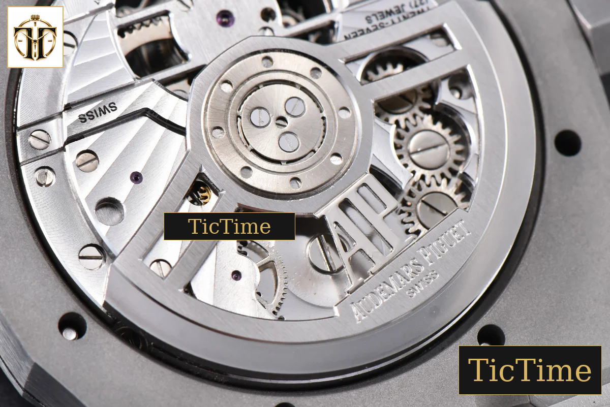 Royal Oak Tourbillon 41mm R8F Diamond Bezel Green Dial SS Bracelet Flying Tourb V2 — foto 23