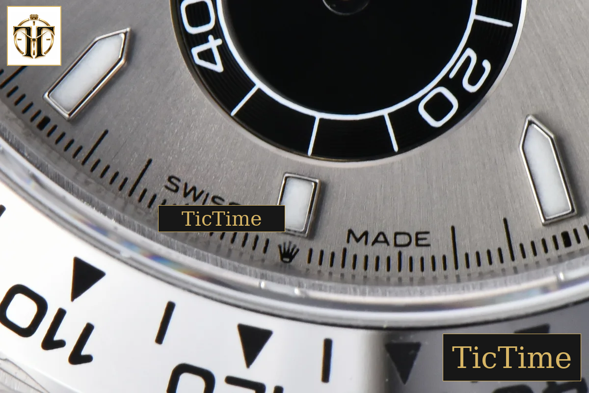 Daytona 904L 126509 40mm BPF SS Grey Dial Black Subdial SS Bracelet SH4131 — foto 10