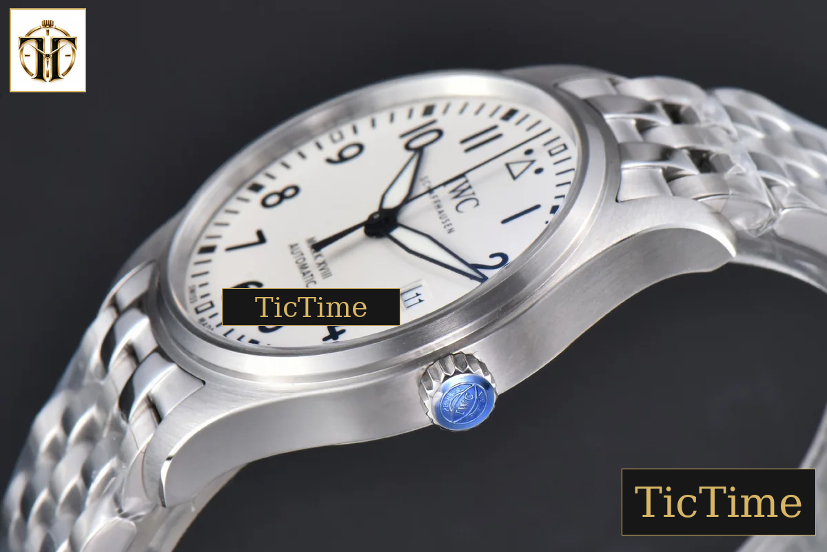 Mark XVIII IWC327012 40mm V7F White Dial SS Bracelet A2892 — foto 11