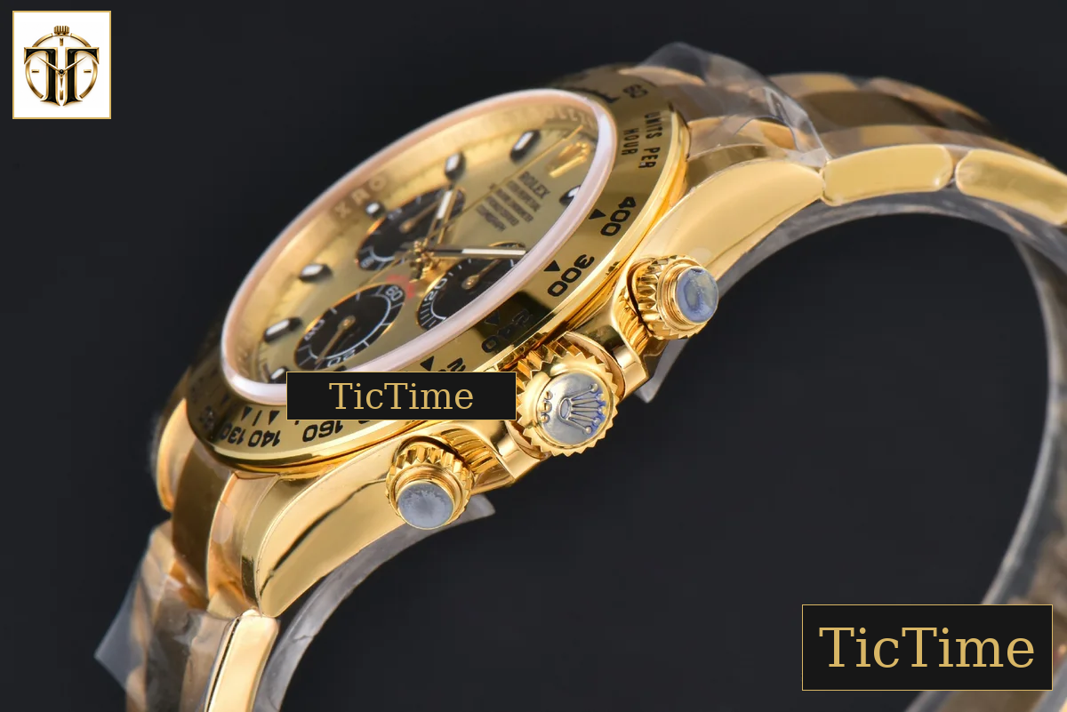 Daytona 116508 APSF YG YG Dial Lume Marker YG Bracelet SH4130 — foto 12