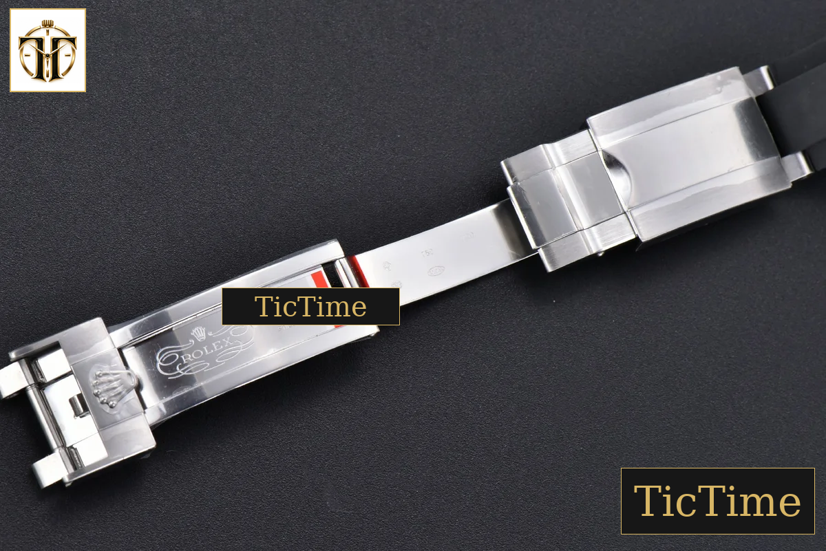 Daytona 904L 116509 40mm Clean Factory White Dial Black Subdial Oysterflex Strap SA4130 — foto 39