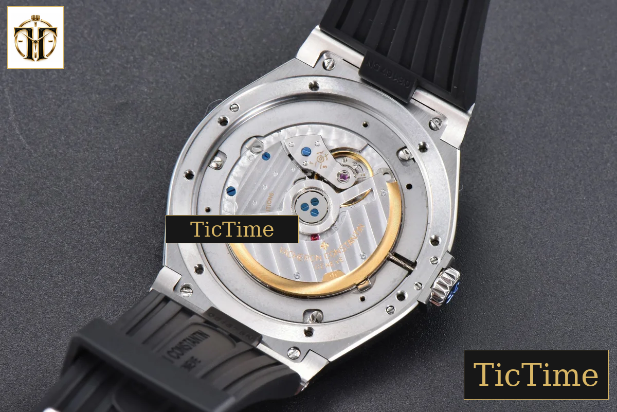 Overseas 47040 42mm PPF Black Dial Black Rubber Strap A1226 — foto 22