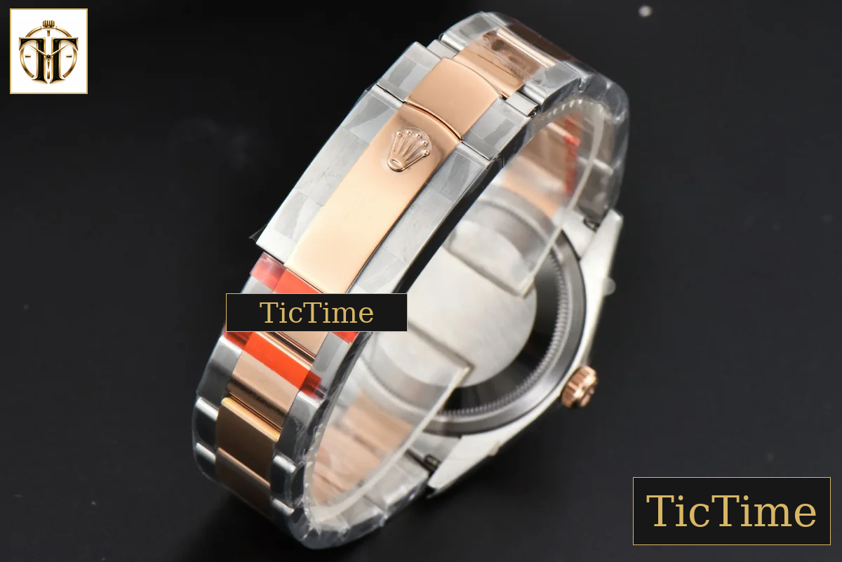DateJust 36mm EWF RG/SS Silver Plam Dial Oyster Bracelet A3235 — foto 33