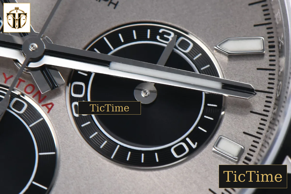 Daytona 904L 126519 40mm VSF Gray Black Subdial Oysterflex Strap DD4131 — foto 7