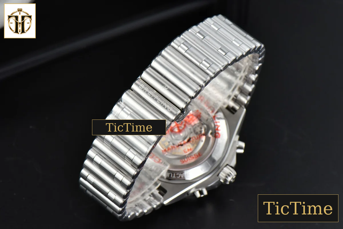 Chronomat B01 42mm GF RG/Black Dial SS Bracelet 7750 — foto 14