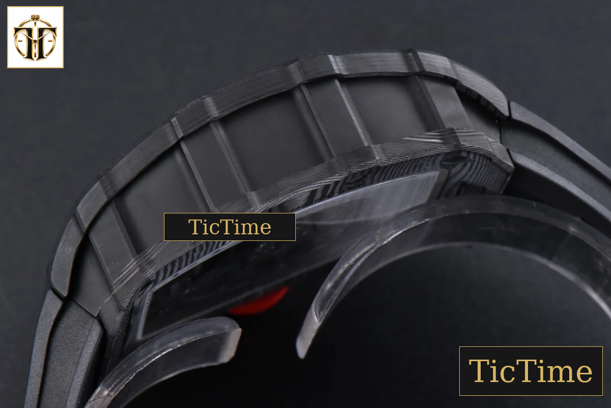 NTPT RM035-02 ZF Skeleton Dial Black Rubber Strap V5 NH05A — foto 17