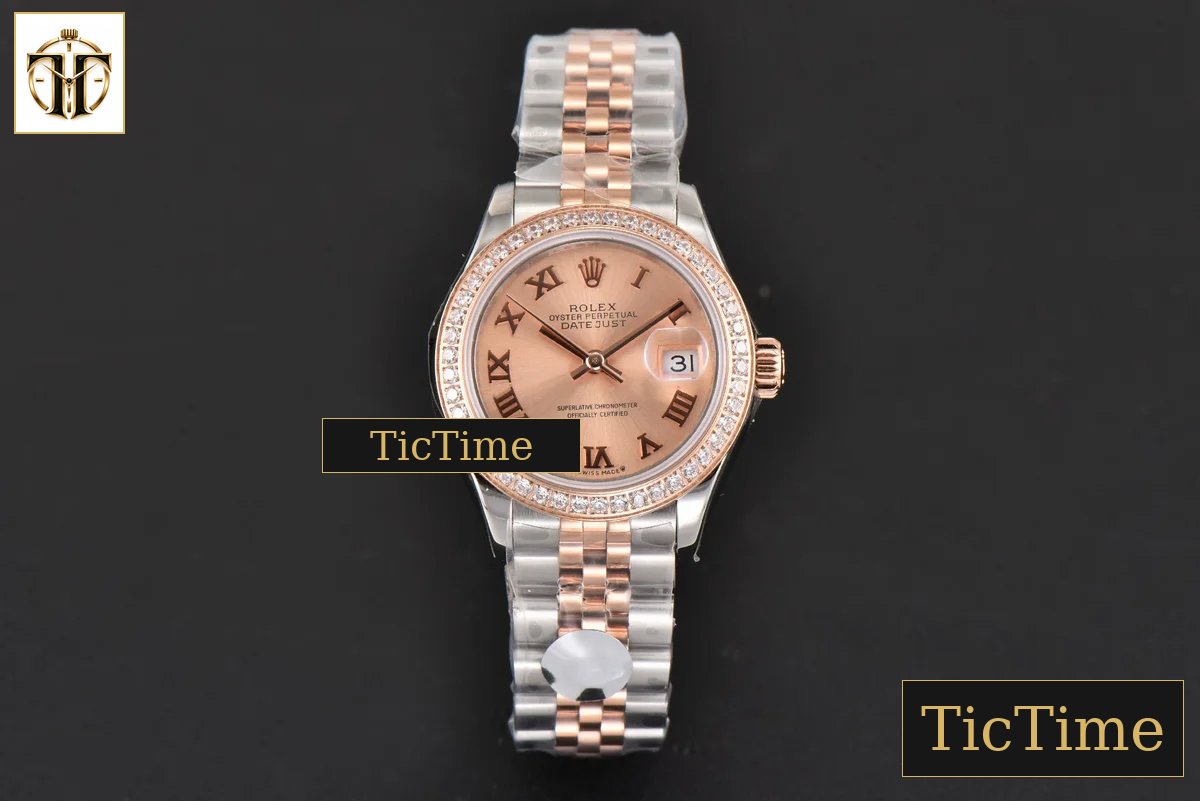 DateJust Ladies 28mm WF RG/SS Diamond RG Dial Roma Marker Jubilee Bracelet A2236 — foto 3