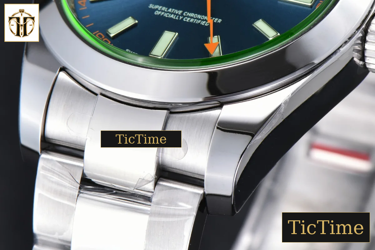 Milgauss 904L 116400GV 40mm VSF Blue Dial Green Crystal VS3131 — foto 9