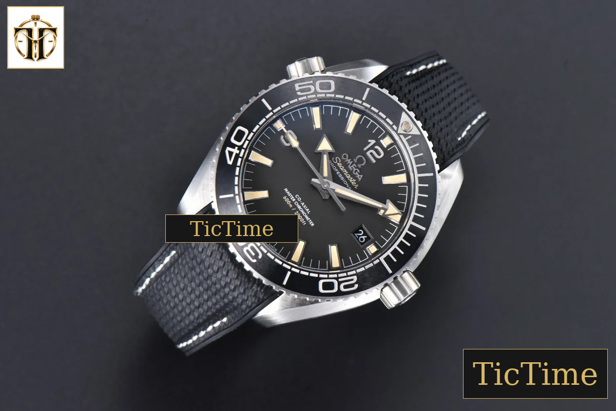 Planet Ocean 43.5mm VSF Black Black Dial Rubber Strap A8900 — foto 3