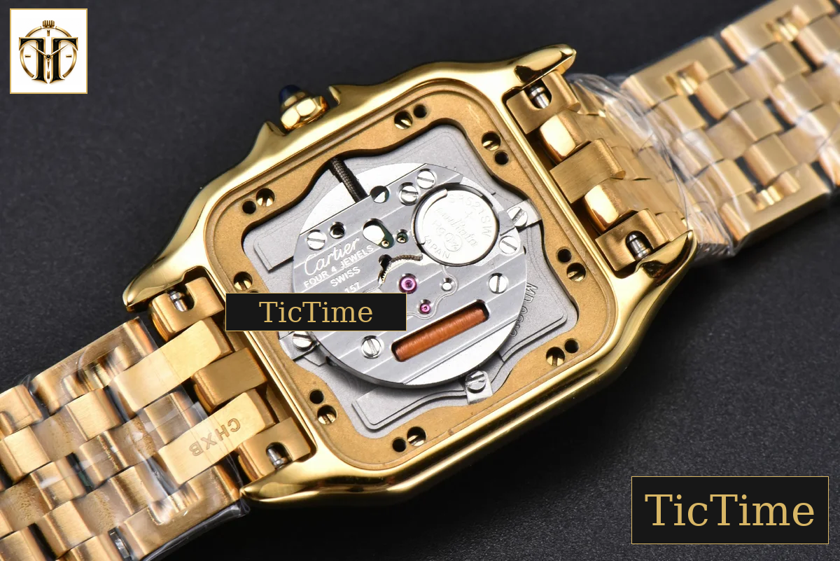 Panthère Secrete Ladies 27mm BVF YG White Dial YG Bracelet Ronda Quartz — foto 19