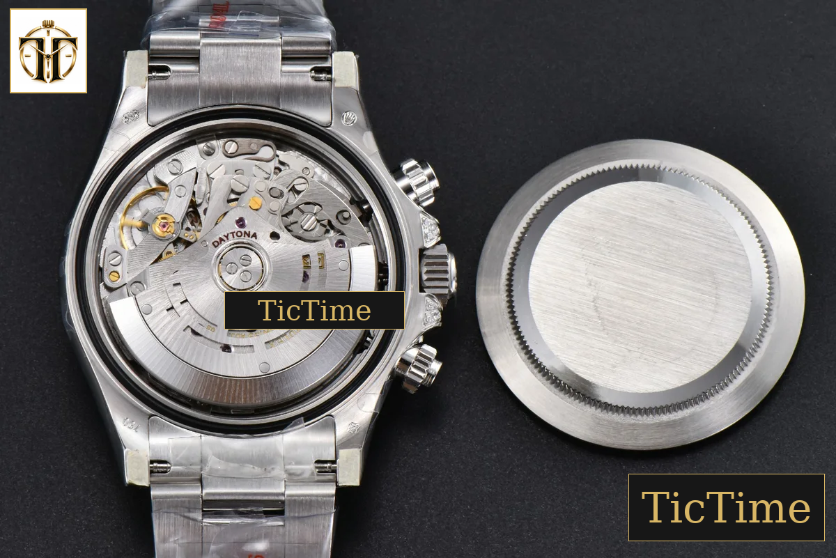 Daytona Rainbow 116599 ZF Black Diamonds Dial SS Bracelet SH4130 — foto 24