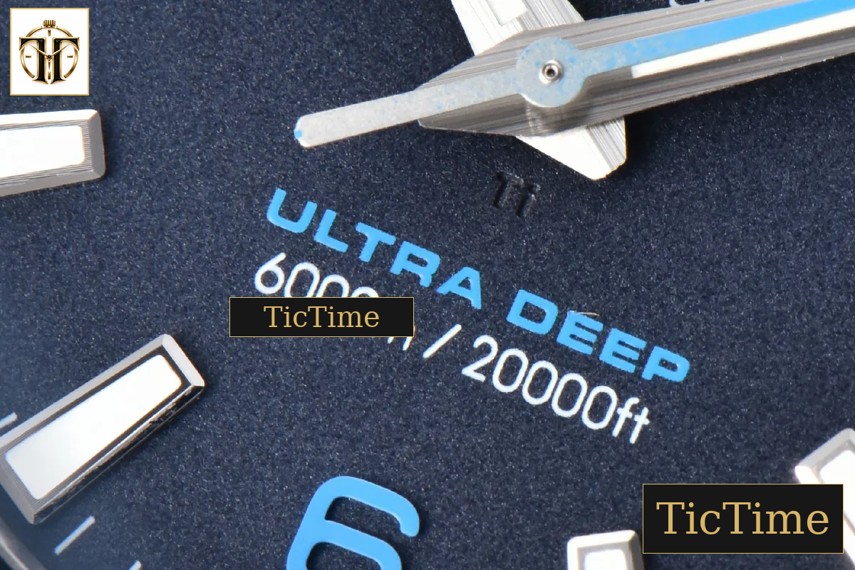 Seamaster Ultra Deep 6000M 45.5mm VSF Titanium Black Dial Nylon Strap A8912 — foto 6