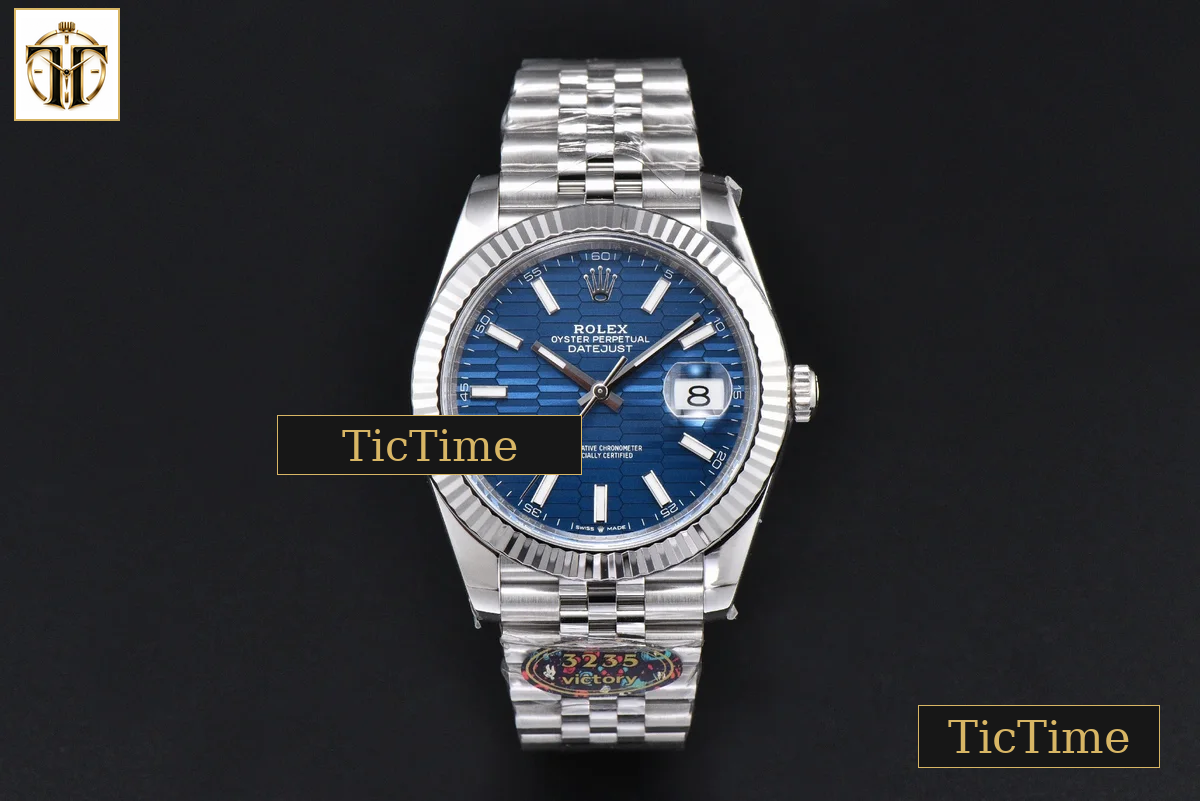 DateJust 126334 41mm VF Blue Motif Dial Jubilee Bracelet DD3235 — foto 3