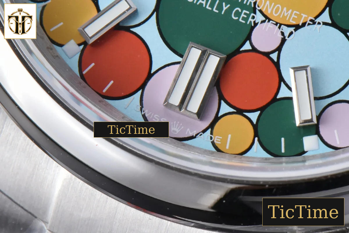 Oyster Perpetual 904L Smooth Bezel 126300 41mm GMF Tiffany Blue Ballon Dial SS Bracelet VR3230 — foto 7