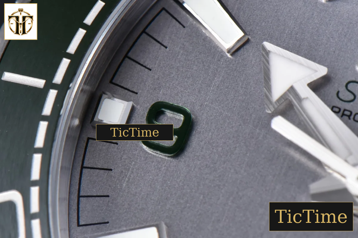 Planet Ocean 43.5mm VSF Green Gray Dial Rubber Strap A8900 — foto 6