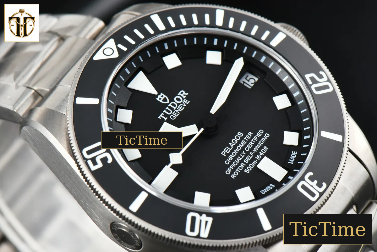 Pelagos 42mm XF Black Gray Titanium Bracelet A2824 — foto 10