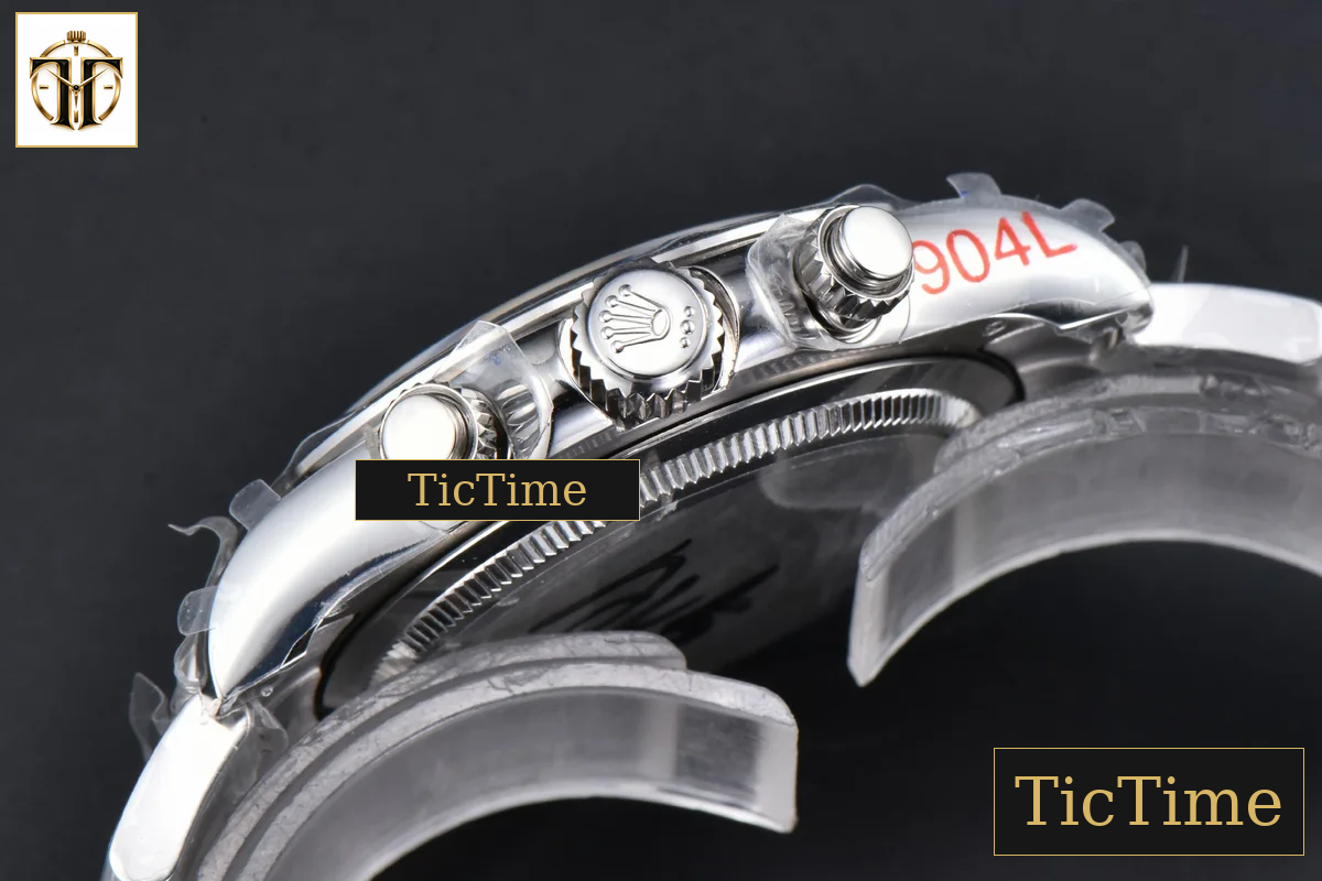 Daytona 904L 126509 40mm BPF SS Grey Dial Black Subdial SS Bracelet SH4131 — foto 17