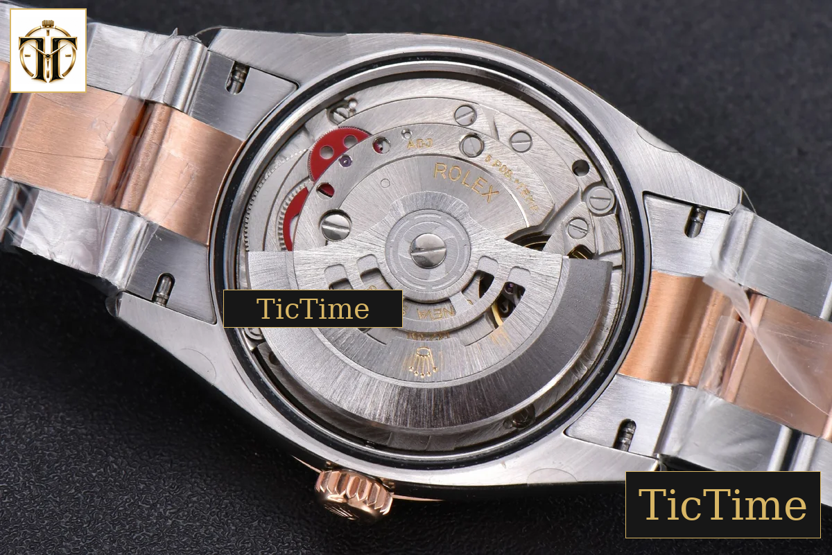 DateJust 36mm EWF SS/RG RG Dial Diamond Roma Marker Diamond Bezel Oyster Bracelet A3235 — foto 20