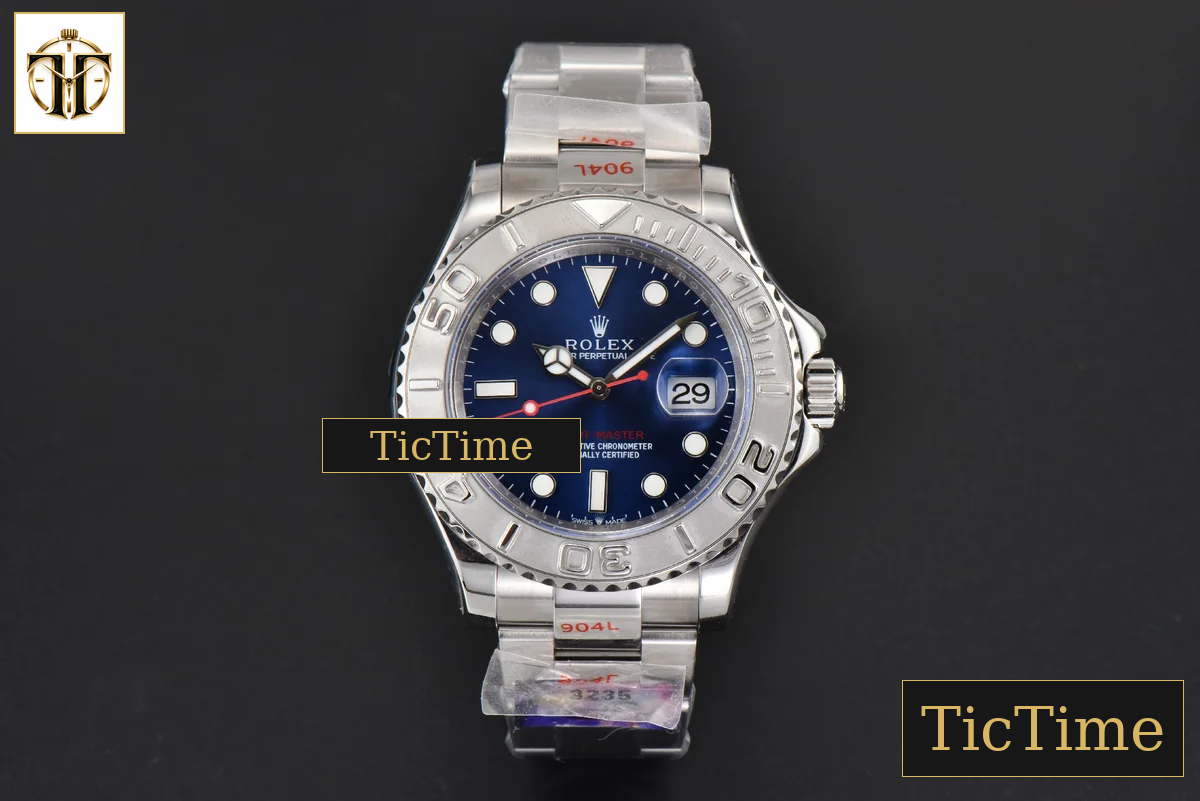 Yacht-Master 904L 126622 40mm CSF Blue Dial SS Bracelet VR3235 — foto 3