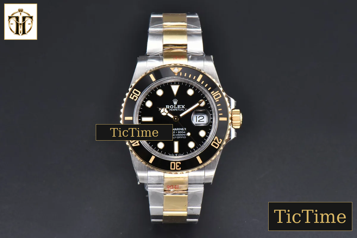 Submariner LN 126613 41mm GMF YG/SS Black Dial SS Bracelet VR3235 — foto 3