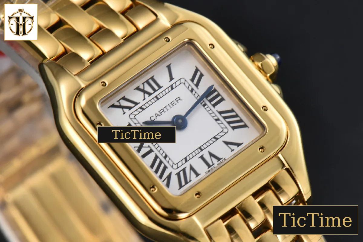 Panthère Secrete Ladies 22mm BVF YG White Dial YG Bracelet Ronda Quartz — foto 11
