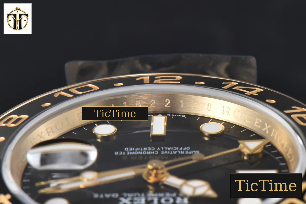 GMT Master II 904L 126718 40mm GMF YG Black Dial YG Jubilee Bracelet SH3285 — foto 12