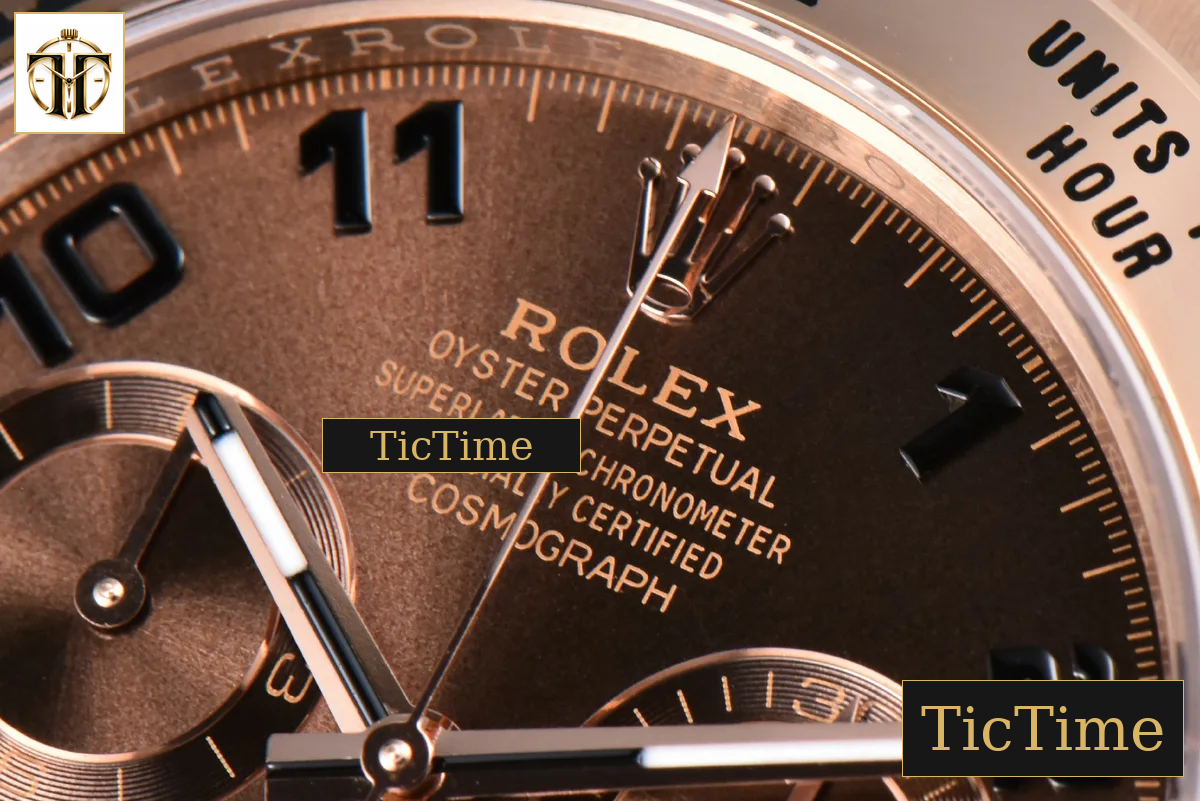 Daytona 116505 APSF RG Brown Dial Digital Marker RG Bracelet SH4130 — foto 6