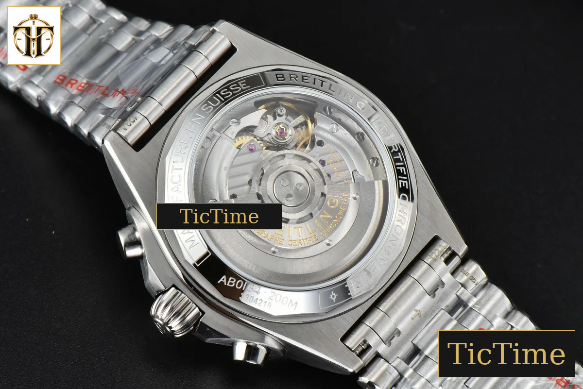 Chronomat B01 42mm GF RG/Black Dial SS Bracelet 7750 — foto 18