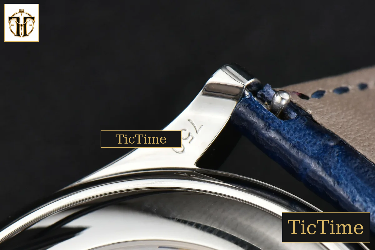 Complications 5396 38.5mm ZF Blue Dial Moonphase Stick Markers Black Leather Strap MY9015 — foto 22