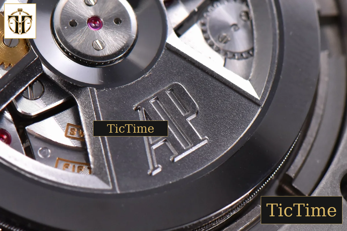 Royal Oak Offshore 44mm JF Black Ceramic Panda Dial Rubber Strap V2 A3126 — foto 22