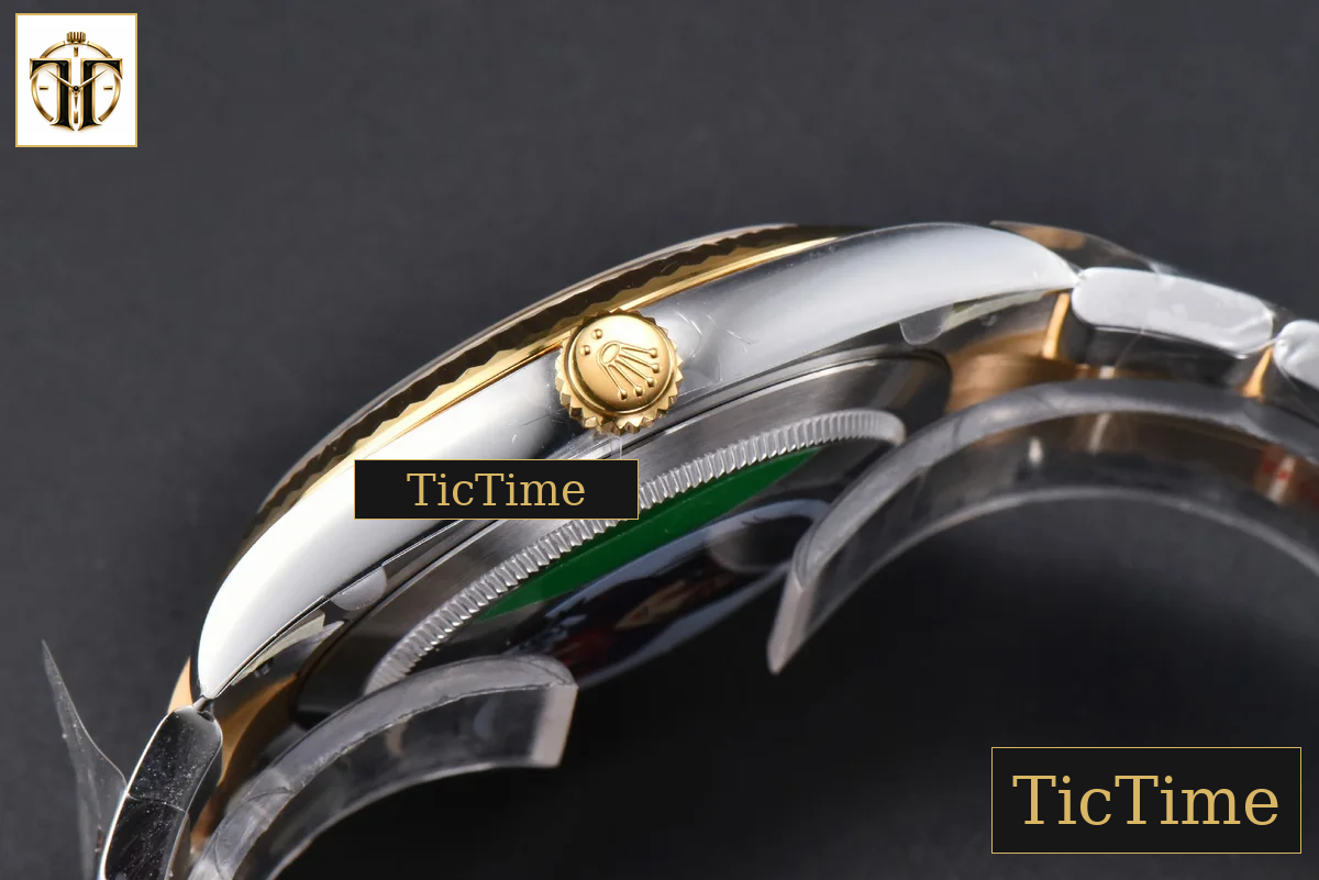 DateJust 126333 41mm Clean Factory YG/SS YG Dial Oyster Bracelet VR3235 — foto 16