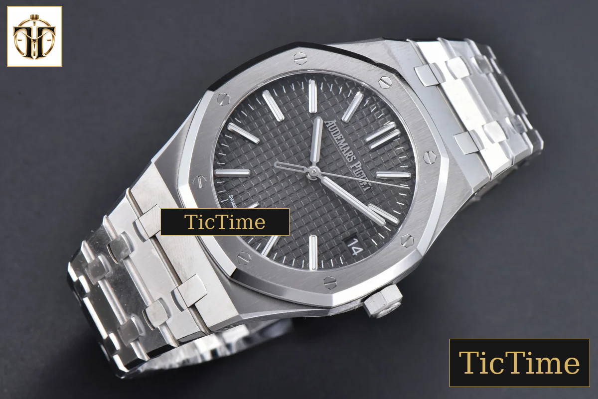 Royal Oak “50th Anniversary” 15510 41mm APSF SS Gray Dial SS Bracelet V2 Free Sprung SA4302 — foto 3