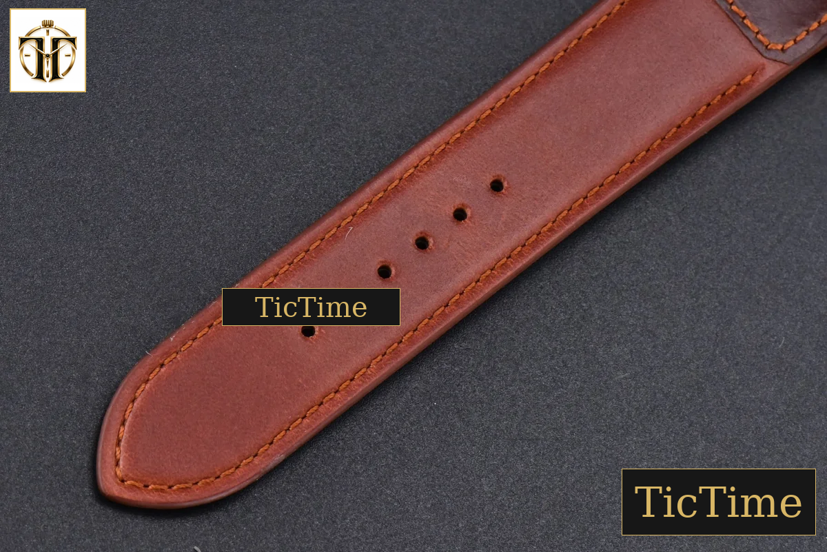 Master Reverso Tribute Small Seconds 30x47mm MGF RG Gray Dial Brown Leather Strap A854A — foto 24