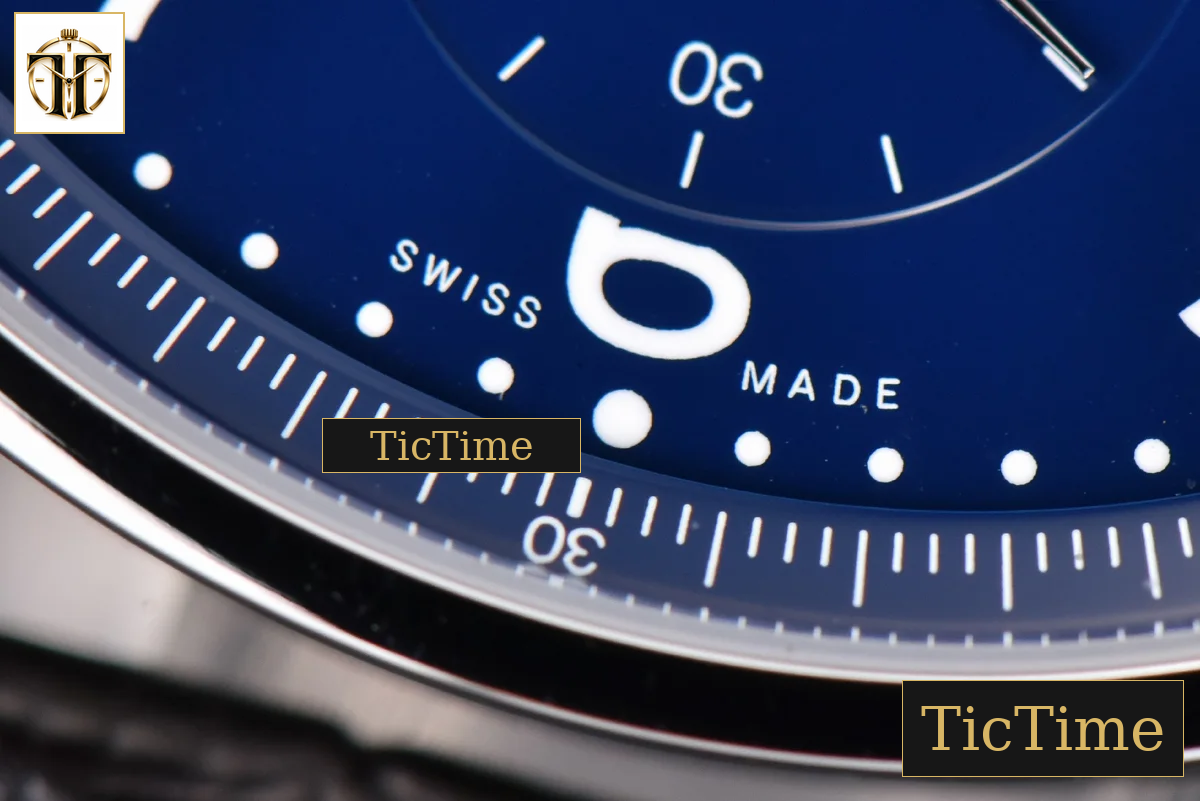 Portugieser Chrono “150 Years” IW371601 41mm ZF Blue Dial Black Strap Cal69355 — foto 8